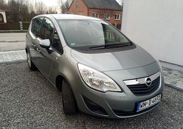 Opel Meriva cena 24900 przebieg: 122000, rok produkcji 2012 z Tarnobrzeg małe 154